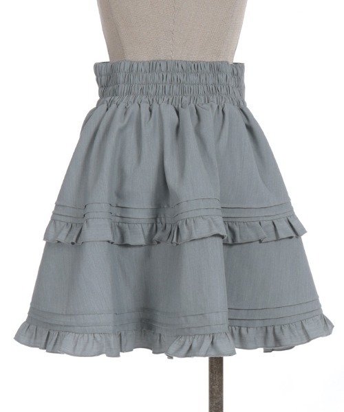 axes femme POETIQUE（アクシーズファムポエティック）の「ハイウエストフリルスカパン（その他パンツ・レディース・グレイッシュベージュ/グレー/ネイビー・MEDIUM）」の21枚目の写真
