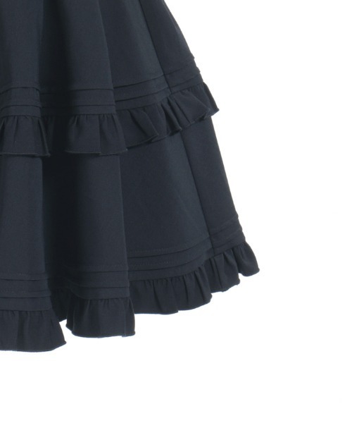 axes femme POETIQUE（アクシーズファムポエティック）の「ハイウエストフリルスカパン（その他パンツ・レディース・グレイッシュベージュ/グレー/ネイビー・MEDIUM）」の4枚目の写真