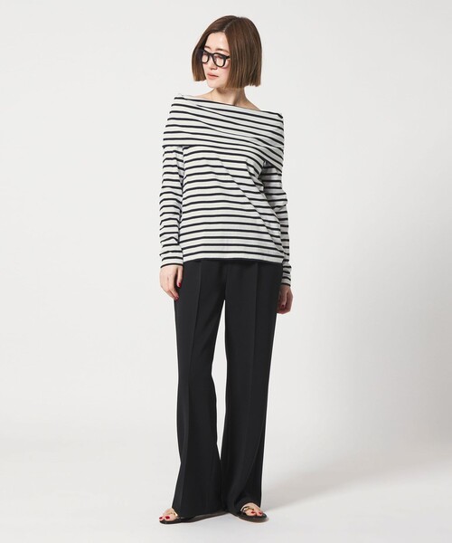 conte(コンテ)の「<conte>オフショルダー カットソー(Tシャツ/カットソー・レディース・ブラック/その他1・FREE)」の8枚目の写真