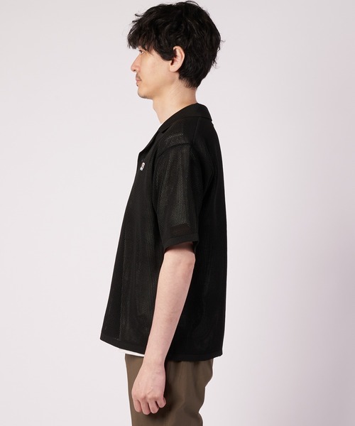 Arnold Palmer(アーノルドパーマー)の「メッシュニット シャツカーディガン + Tシャツ セット(Tシャツ/カットソー・メンズ・アイボリー/ブラック/ダークグリーン・LL/L/M)」の13枚目の写真