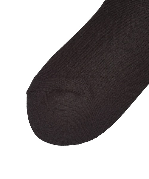 X-girl(エックスガール)の「SIDE LOGO FACE RIBBED SOCKS(ソックス/靴下・レディース・ホワイト/ブラック・ONE SIZE)」の8枚目の写真