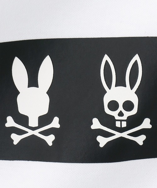 Psycho Bunny(サイコバニー)の「BOXロゴ シルケットスムースTシャツ(Tシャツ/カットソー・メンズ・ホワイト/ブラック・SMALL/MEDIUM/LARGE/X-LARGE)」の9枚目の写真