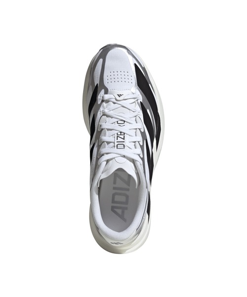 adidas(アディダス)の「adidas アディダス adizero EVO SL EXO W アディゼロ KI4782(スニーカー・レディース・ホワイト×シルバー・24.5cm/23.5cm/25.0cm/24.0cm/23.0cm)」の2枚目の写真