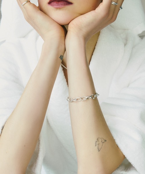 TEN.(テン)の「【新作】SILVER925 ボルダーブレスレット-S-(ブレスレット・レディース・シルバー・FREE)」の1枚目の写真