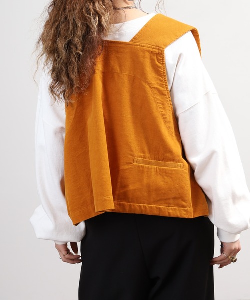 SO(エスオー)の「ベスト(ベスト・レディース・チャコール/ダルブルー系/ボルドー/グレイッシュベージュ/オレンジ系その他・F)」の10枚目の写真