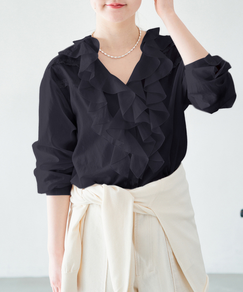 新品タグ付き　IENA マニーレース　フリル　ブラウス SLOBE IENA｜マニーレースブラウス | Rakuten Fashion(楽天