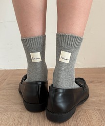 kutir（クティール）の「kutirlune／バックタグリブソックス（ソックス/靴下）」