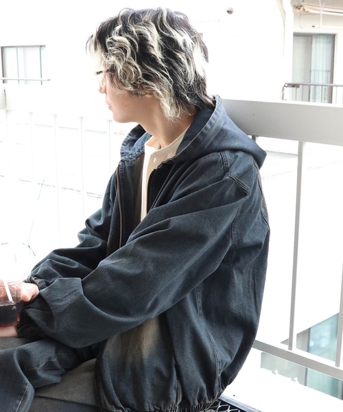 JACKROSE(ジャックローズ)の「JE PROCESSING DENIM HOOD JACKET(デニムジャケット・メンズ・インディゴブルー/その他1・M/L)」の13枚目の写真
