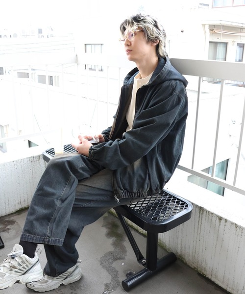 JACKROSE(ジャックローズ)の「JE PROCESSING DENIM HOOD JACKET(デニムジャケット・メンズ・インディゴブルー/その他1・M/L)」の14枚目の写真