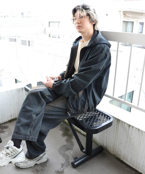 JACKROSE(ジャックローズ)の「JE PROCESSING DENIM HOOD JACKET(デニムジャケット・メンズ・インディゴブルー/その他1・M/L)」の15枚目の写真