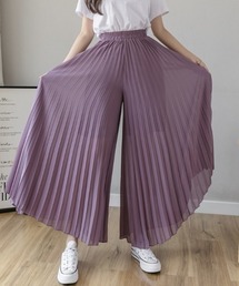 emi+ | プリーツワイドスカパン(その他パンツ)