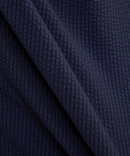 MEN'S MELROSE（メンズメルローズ）の「トリコットサッカーワンピースカラーシャツ（シャツ/ブラウス・メンズ・ネイビー/ホワイト・3/4/2）」の11枚目の写真