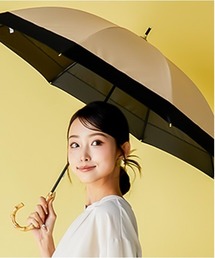 KIZAWA（キザワ）の「ithm bicolor ショート丈日傘 バイカラー（長傘）」