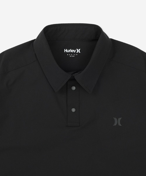Hurley (ハーレー)の「【Hurley:ハーレー】ファントムユーティリティーポロシャツ PHANTOM WVN ICON OVRSZD POLO(シャツ/ブラウス・メンズ・ブラック/ライトブルー/ブルーグレー/カーキブラウン・MEDIUM/SMALL/X-LARGE/LARGE)」の7枚目の写真