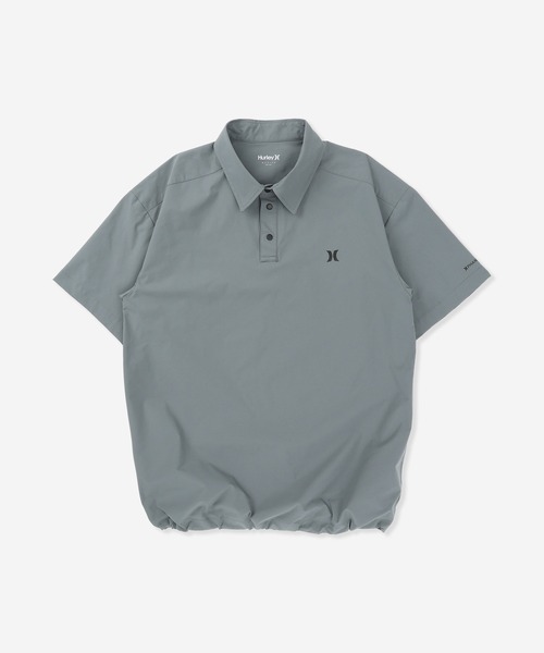 Hurley (ハーレー)の「【Hurley:ハーレー】ファントムユーティリティーポロシャツ PHANTOM WVN ICON OVRSZD POLO(シャツ/ブラウス・メンズ・ブラック/ライトブルー/ブルーグレー/カーキブラウン・MEDIUM/SMALL/X-LARGE/LARGE)」の10枚目の写真