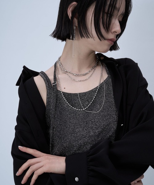 HARE(ハレ)の「アソートカップツキキャミ(HARE)(キャミソール・レディース・ブルー/ブラック系その他/ブラック・FREE)」の1枚目の写真