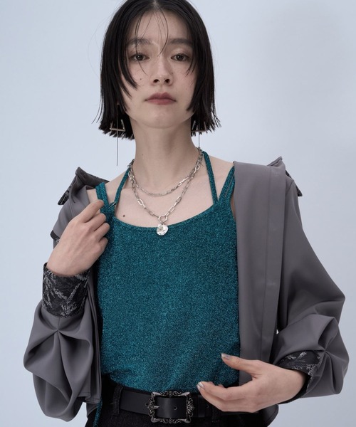 HARE(ハレ)の「アソートカップツキキャミ(HARE)(キャミソール・レディース・ブルー/ブラック系その他/ブラック・FREE)」の20枚目の写真