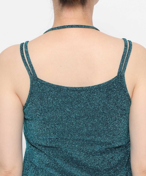 HARE(ハレ)の「アソートカップツキキャミ(HARE)(キャミソール・レディース・ブルー/ブラック系その他/ブラック・FREE)」の4枚目の写真