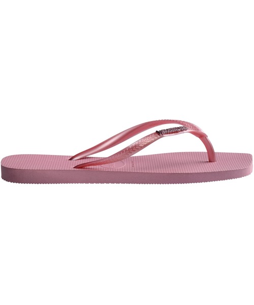 havaianas(ハワイアナス)の「SLIM SQUARE LOGO METALLIC(サンダル・レディース・ブラック系その他3/ベージュ系その他5/ピンク系・22cm/23cm/24.5cm/25.5cm)」の6枚目の写真