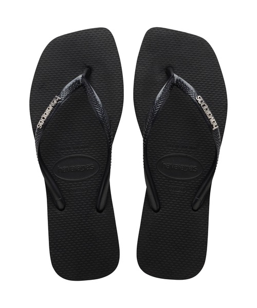 havaianas(ハワイアナス)の「SLIM SQUARE LOGO METALLIC(サンダル・レディース・ブラック系その他3/ベージュ系その他5/ピンク系・22cm/23cm/24.5cm/25.5cm)」の13枚目の写真