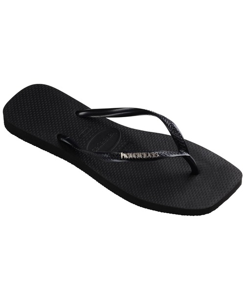 havaianas(ハワイアナス)の「SLIM SQUARE LOGO METALLIC(サンダル・レディース・ブラック系その他3/ベージュ系その他5/ピンク系・22cm/23cm/24.5cm/25.5cm)」の14枚目の写真