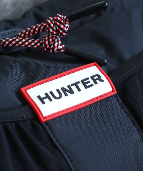 HUNTER（ハンター）の「HUNTER トラベル クロスボディ（ボディバッグ/ウエストポーチ・レディース・ブラック/ブラック×グレー/ホワイト系/オフホワイト・FREE）」の8枚目の写真