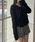 Emilie�i�G�~���[�j�́u�X���[�u�{�^���t�� V�l�b�N���u�j�b�g�g�b�v�X�iT�V���c/�J�b�g�\�[�j�v�b�u���b�N