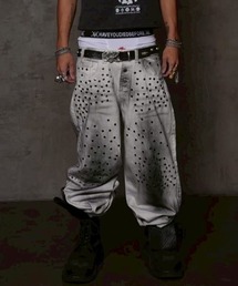 haveyoudiedbefore（ハブユーダイドビフォー）の「【haveyoudiedbefore?】Outlaw Riveted Denim / 【ハブユーダイドビフォー】ダーティーウォッシュフレアデニムパンツ（デニムパンツ）」