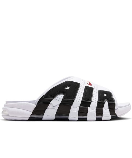 NIKE(ナイキ)の「ナイキ エア モア アップテンポ メンズスライド / Nike Air More Uptempo Men's Slides FB7818-100 White(サンダル・メンズ・ホワイト・30/25/24/29/28/27/26)」の5枚目の写真
