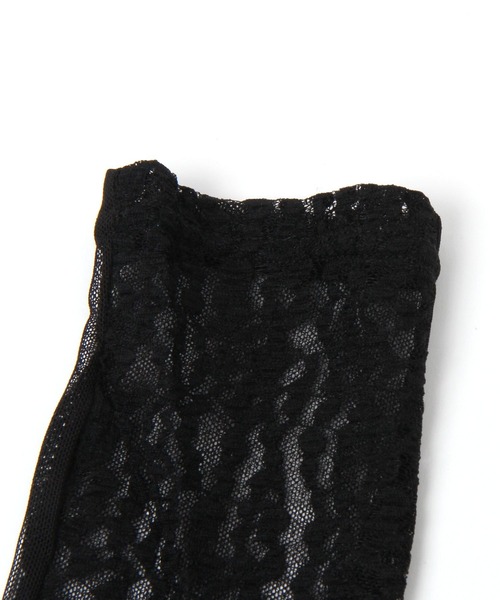 LAKOLE（ラコレ）の「レースアームカバー / 656331（アームカバー・レディース・ホワイト/ブラック・FREE）」の4枚目の写真