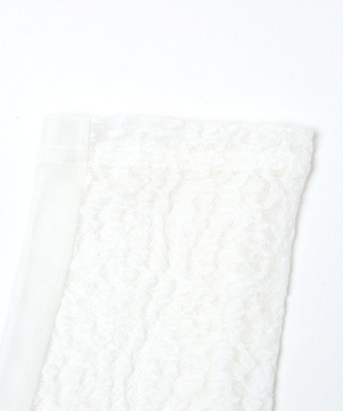 LAKOLE（ラコレ）の「レースアームカバー / 656331（アームカバー・レディース・ホワイト/ブラック・FREE）」の7枚目の写真