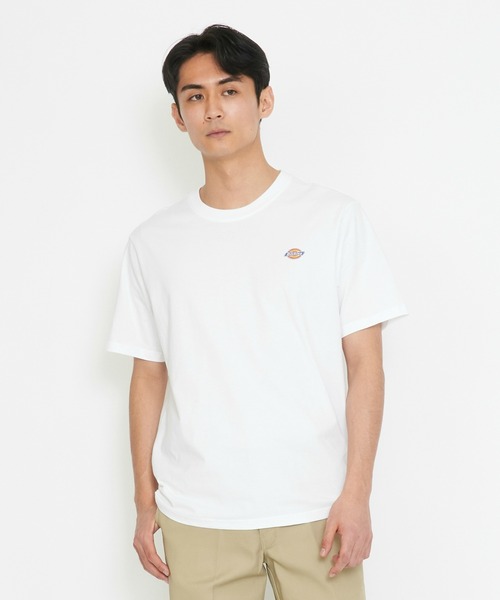Dickies(ディッキーズ)の「Dickies/ディッキーズ メープルトンTシャツ 半袖/ロゴTシャツ(Tシャツ/カットソー・メンズ・ホワイト/ブラック/グレー/ブルー・SMALL/MEDIUM/LARGE/X-LARGE)」の1枚目の写真