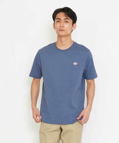 Dickies(ディッキーズ)の「Dickies/ディッキーズ メープルトンTシャツ 半袖/ロゴTシャツ(Tシャツ/カットソー・メンズ・ホワイト/ブラック/グレー/ブルー・SMALL/MEDIUM/LARGE/X-LARGE)」の4枚目の写真