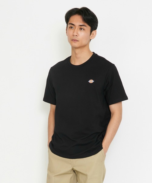 Dickies(ディッキーズ)の「Dickies/ディッキーズ メープルトンTシャツ 半袖/ロゴTシャツ(Tシャツ/カットソー・メンズ・ホワイト/ブラック/グレー/ブルー・SMALL/MEDIUM/LARGE/X-LARGE)」の2枚目の写真