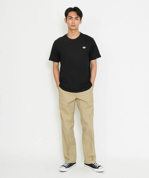 Dickies(ディッキーズ)の「Dickies/ディッキーズ メープルトンTシャツ 半袖/ロゴTシャツ(Tシャツ/カットソー・メンズ・ホワイト/ブラック/グレー/ブルー・SMALL/MEDIUM/LARGE/X-LARGE)」の10枚目の写真