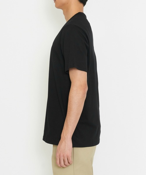 Dickies(ディッキーズ)の「Dickies/ディッキーズ メープルトンTシャツ 半袖/ロゴTシャツ(Tシャツ/カットソー・メンズ・ホワイト/ブラック/グレー/ブルー・SMALL/MEDIUM/LARGE/X-LARGE)」の11枚目の写真