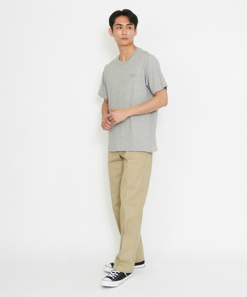 Dickies(ディッキーズ)の「Dickies/ディッキーズ メープルトンTシャツ 半袖/ロゴTシャツ(Tシャツ/カットソー・メンズ・ホワイト/ブラック/グレー/ブルー・SMALL/MEDIUM/LARGE/X-LARGE)」の6枚目の写真
