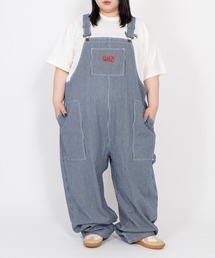 PUNYUS | ロゴ刺繍デニムオーバーオール(サロペット/オーバーオール)