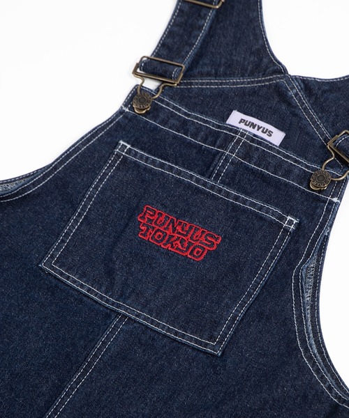 PUNYUS（プニュズ）の「ロゴ刺繍デニムオーバーオール（サロペット/オーバーオール・レディース・ライトブルー/その他1・4/3/2/1/5）」の17枚目の写真