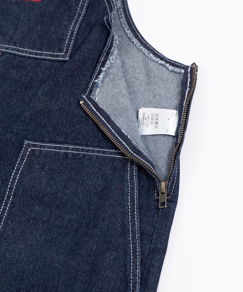 PUNYUS（プニュズ）の「ロゴ刺繍デニムオーバーオール（サロペット/オーバーオール・レディース・ライトブルー/その他1・4/3/2/1/5）」の19枚目の写真