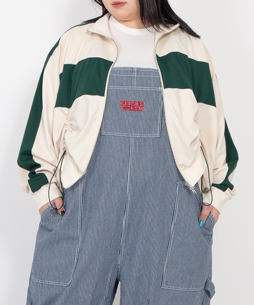 PUNYUS（プニュズ）の「ロゴ刺繍デニムオーバーオール（サロペット/オーバーオール・レディース・ライトブルー/その他1・4/3/2/1/5）」の8枚目の写真