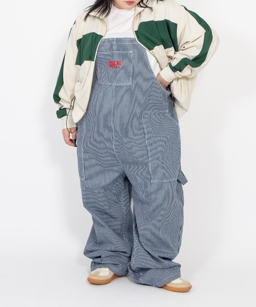 PUNYUS（プニュズ）の「ロゴ刺繍デニムオーバーオール（サロペット/オーバーオール・レディース・ライトブルー/その他1・4/3/2/1/5）」の9枚目の写真