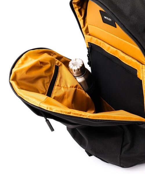 WEXLEY(ウェクスレイ)の「【WEXLEY/ウェクスレイ】STBP13 STEM 300D POLYESTER BLACK(バックパック/リュック・メンズ・ブラック・FREE)」の9枚目の写真