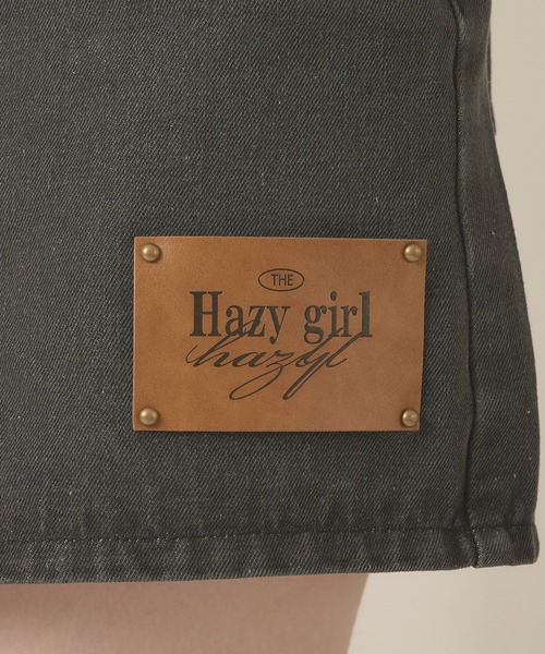 hazyl(ヘイジル)の「hazy patch short pants / ヘイジーパッチショートパンツ(その他パンツ・レディース・ブラック/ベージュ・MEDIUM/SMALL)」の21枚目の写真