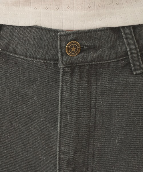 hazyl(ヘイジル)の「hazy patch short pants / ヘイジーパッチショートパンツ(その他パンツ・レディース・ブラック/ベージュ・MEDIUM/SMALL)」の22枚目の写真