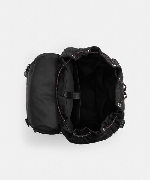 COACH（コーチ）の「ローガン バックパック・シグネチャー ナイロン・チャーム（バックパック/リュック・メンズ・ブラック系その他・ONE）」の5枚目の写真