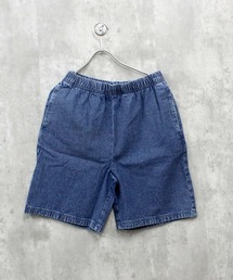 SHISKY | ケミカルウォッシュ デニム リラックス　ハーフパンツ(その他パンツ)