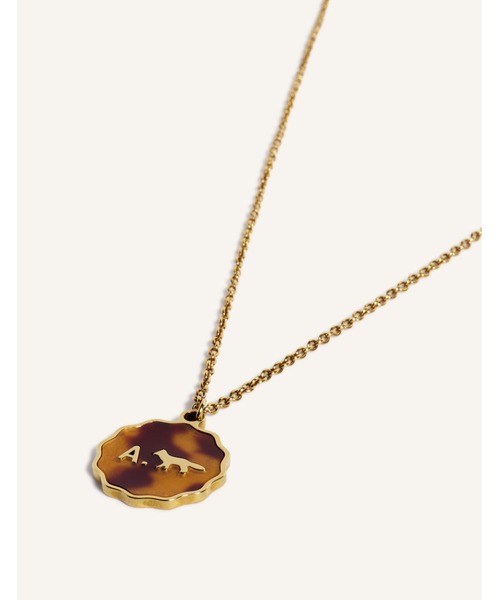 MAISON KITSUNE x A. SOCIETY GOLD NECKLACE（ネックレス）｜Maison