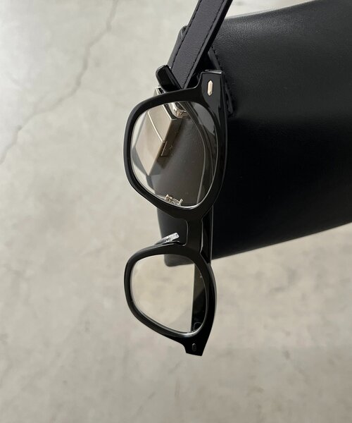 CAPRICIEUX LE'MAGE（カプリシューレマージュ）の「スクエアメガネ（サングラス・レディース・ベージュ/クリア/グレー/ブラウン・FREE）」の7枚目の写真