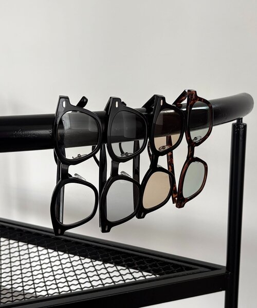 CAPRICIEUX LE'MAGE（カプリシューレマージュ）の「スクエアメガネ（サングラス・レディース・ベージュ/クリア/グレー/ブラウン・FREE）」の9枚目の写真